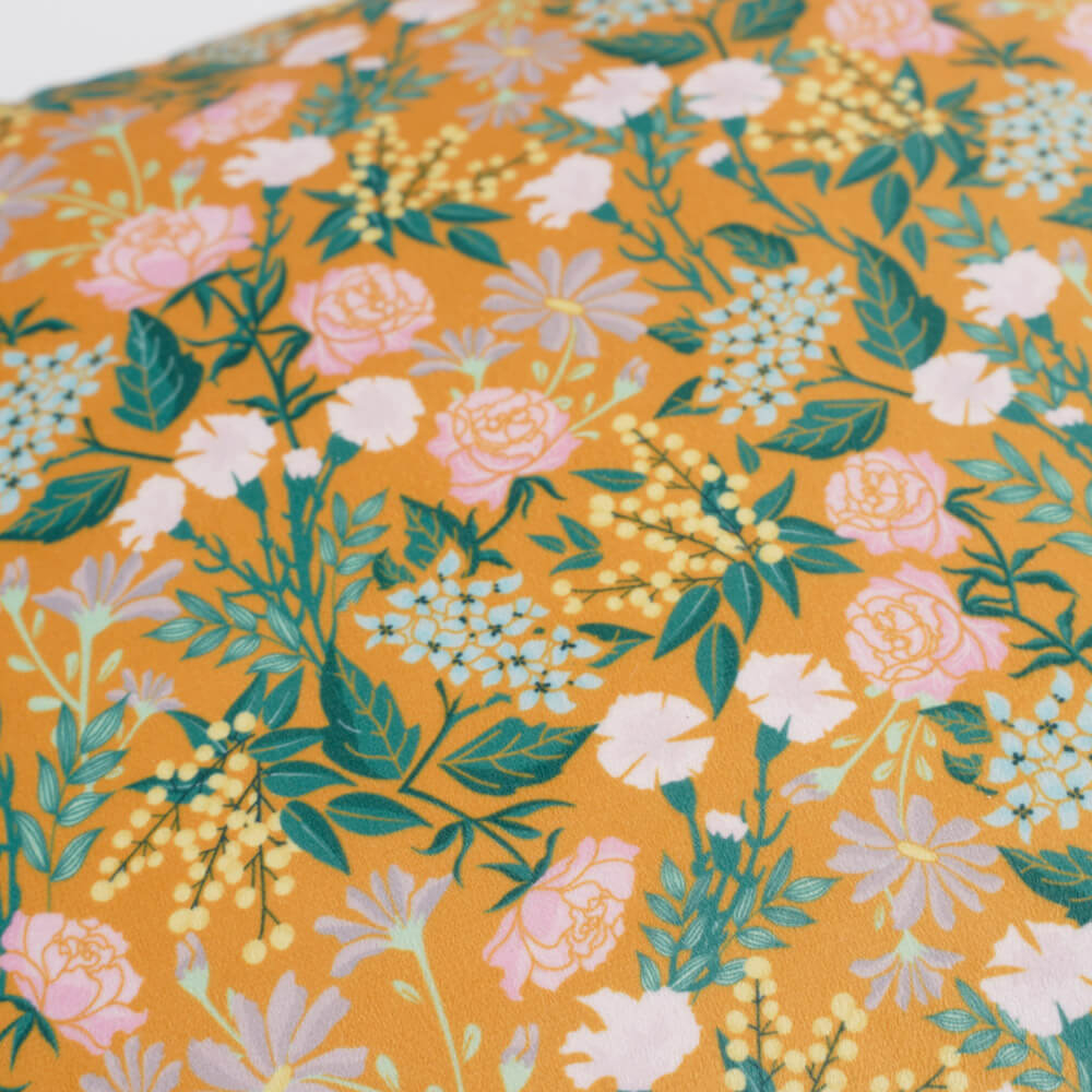 Decorative velvet throw pillow 2