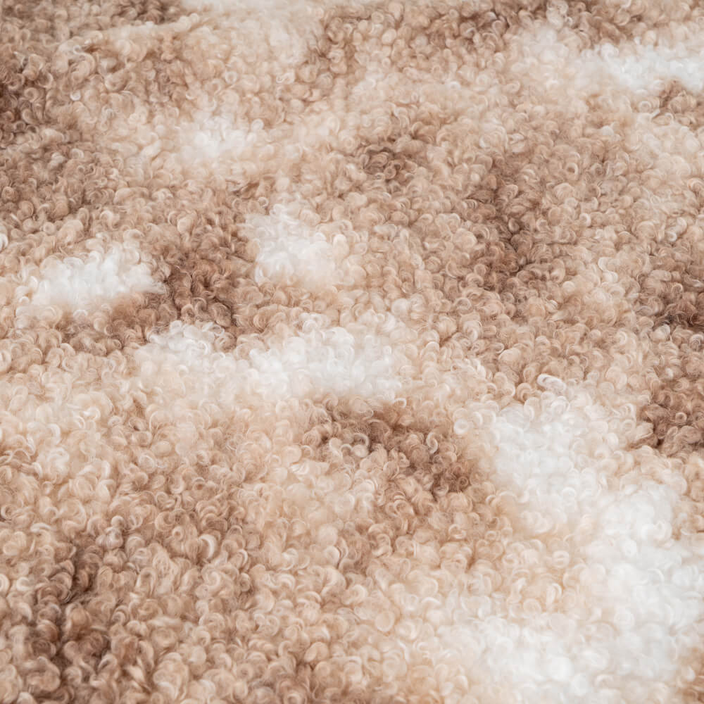 Tie dye teddy fur comforter set 7 1