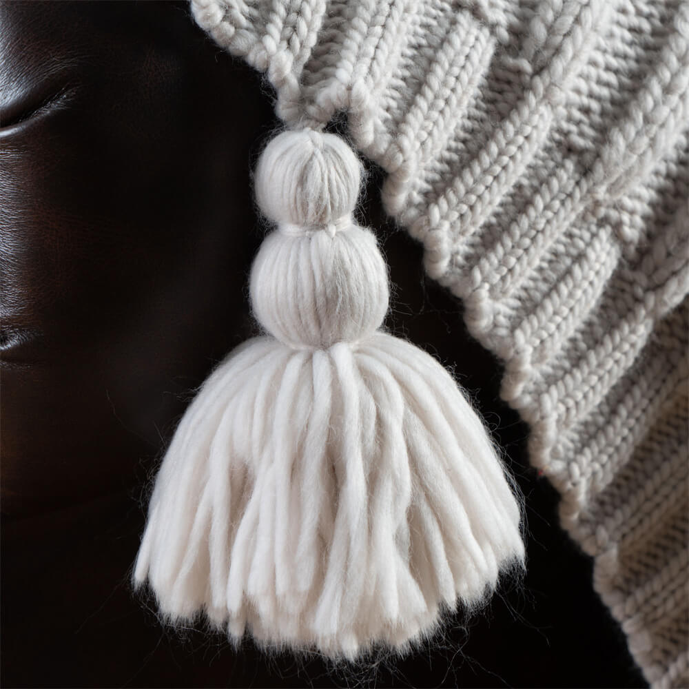 Cotton Imitation Recycled Throw Blanket 2