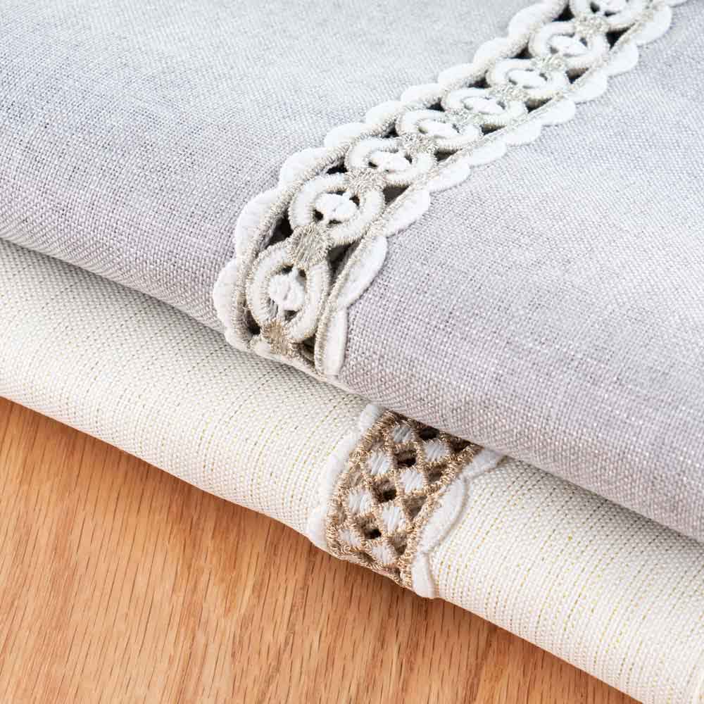 Custom Embroidered Linen napkins 4
