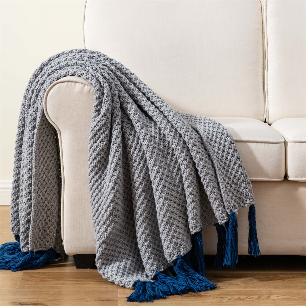 Imitation Cotton Knit Blanket