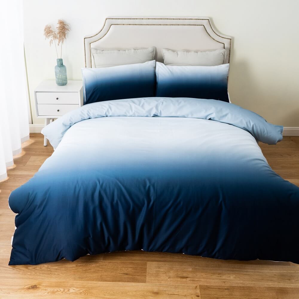 Ombre Reversible Microfiber Comforter Set 1