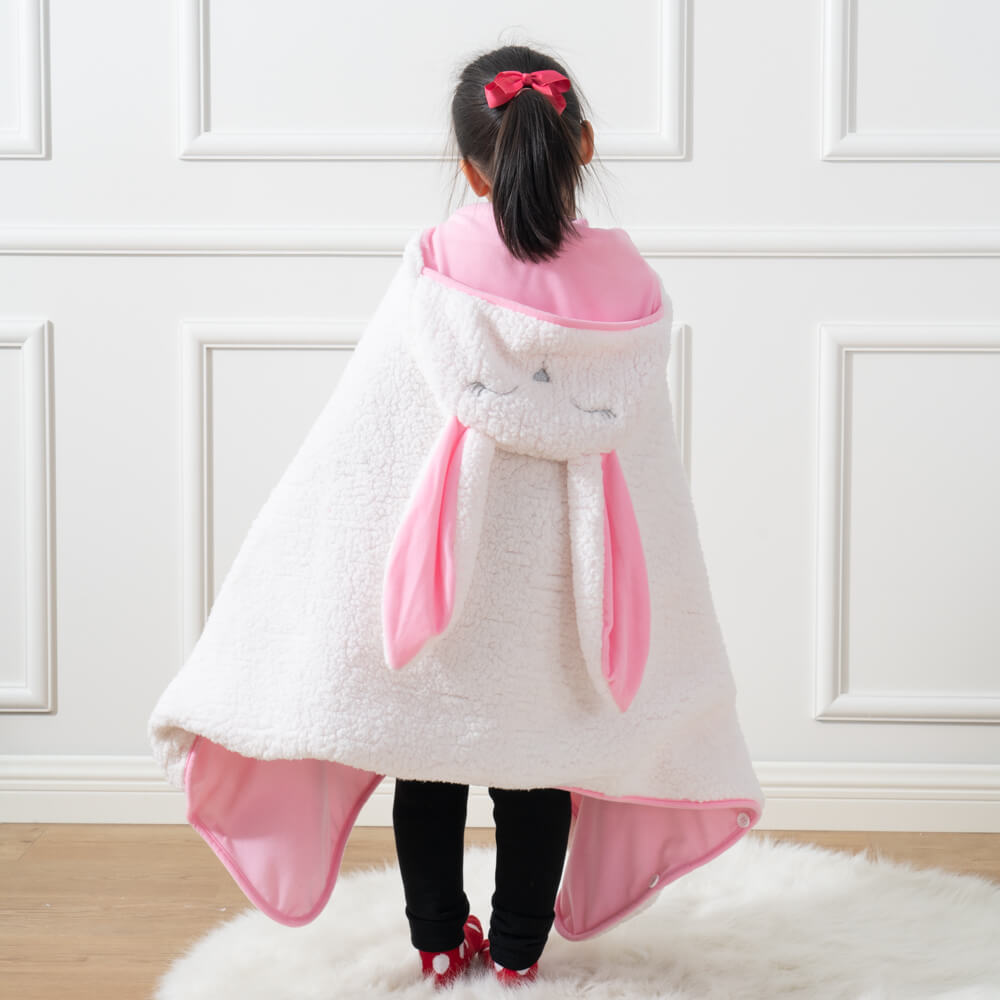 Animal Hooded Blanket for Kids 7