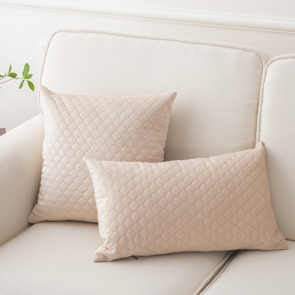 Pinsonic Quilting Velvet Cushion