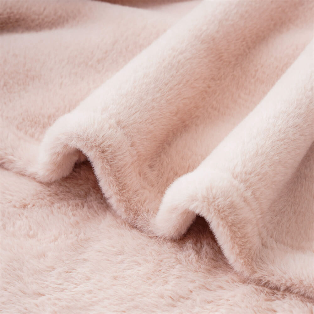 single ply faux fur blanket 6