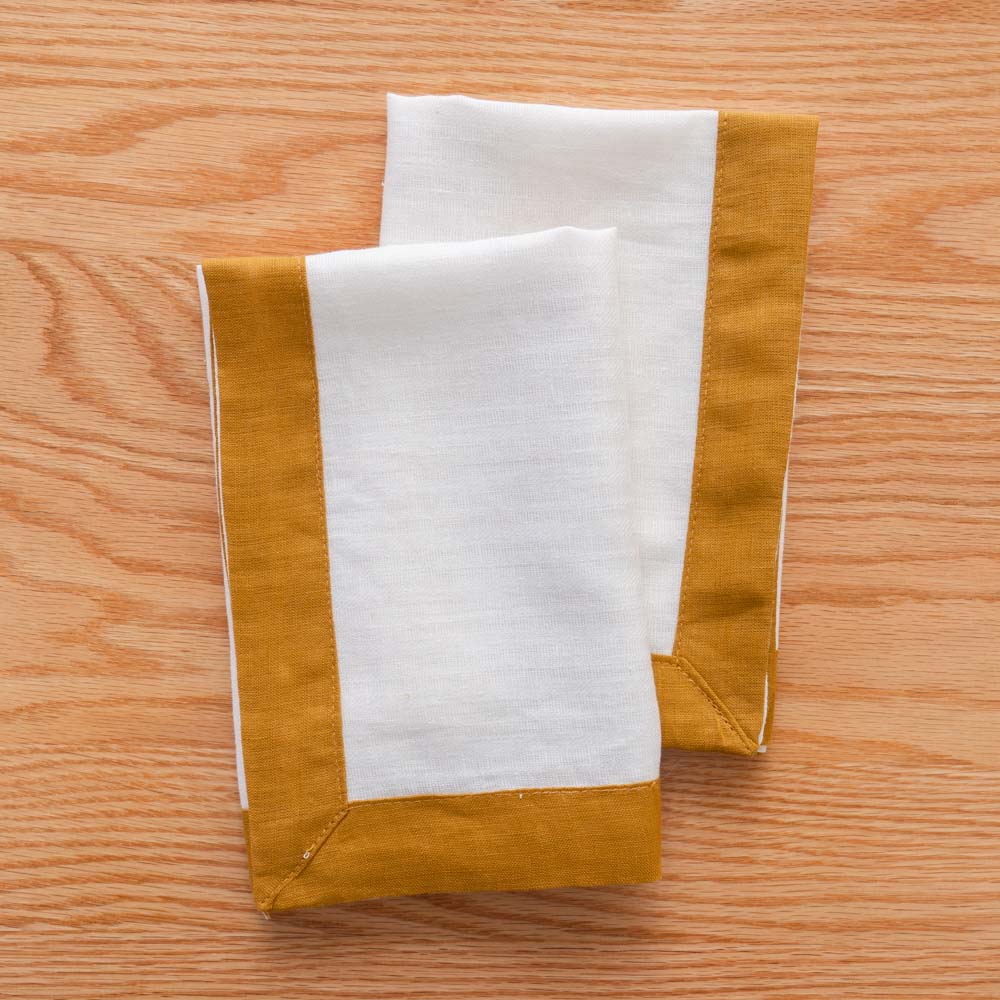 Bound Edge Linen Napkin 5