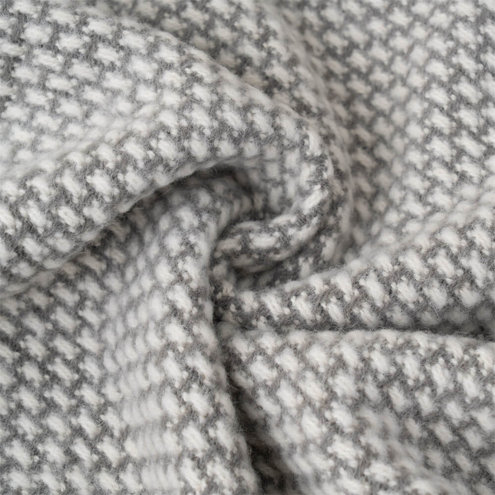 textured wool throw 7