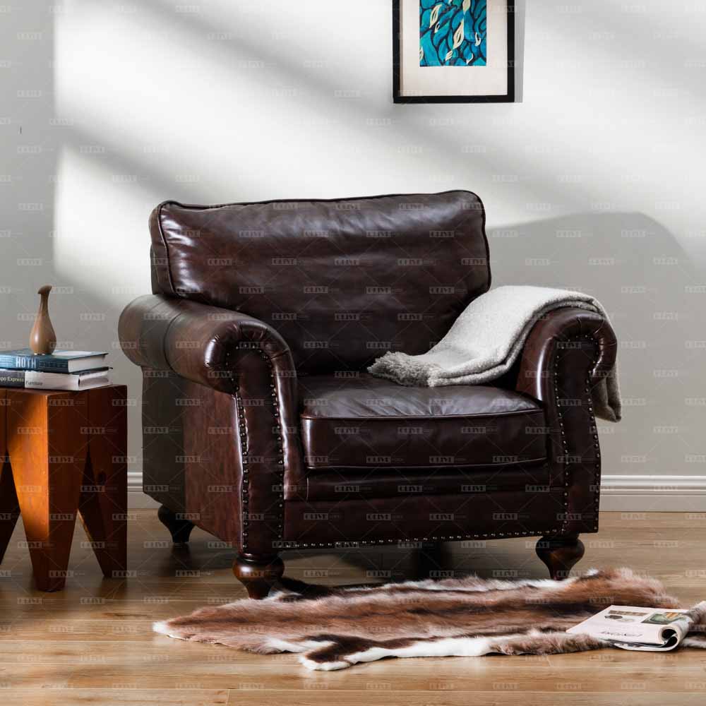 Brown White Animal Print Faux Cowhide Rug 2