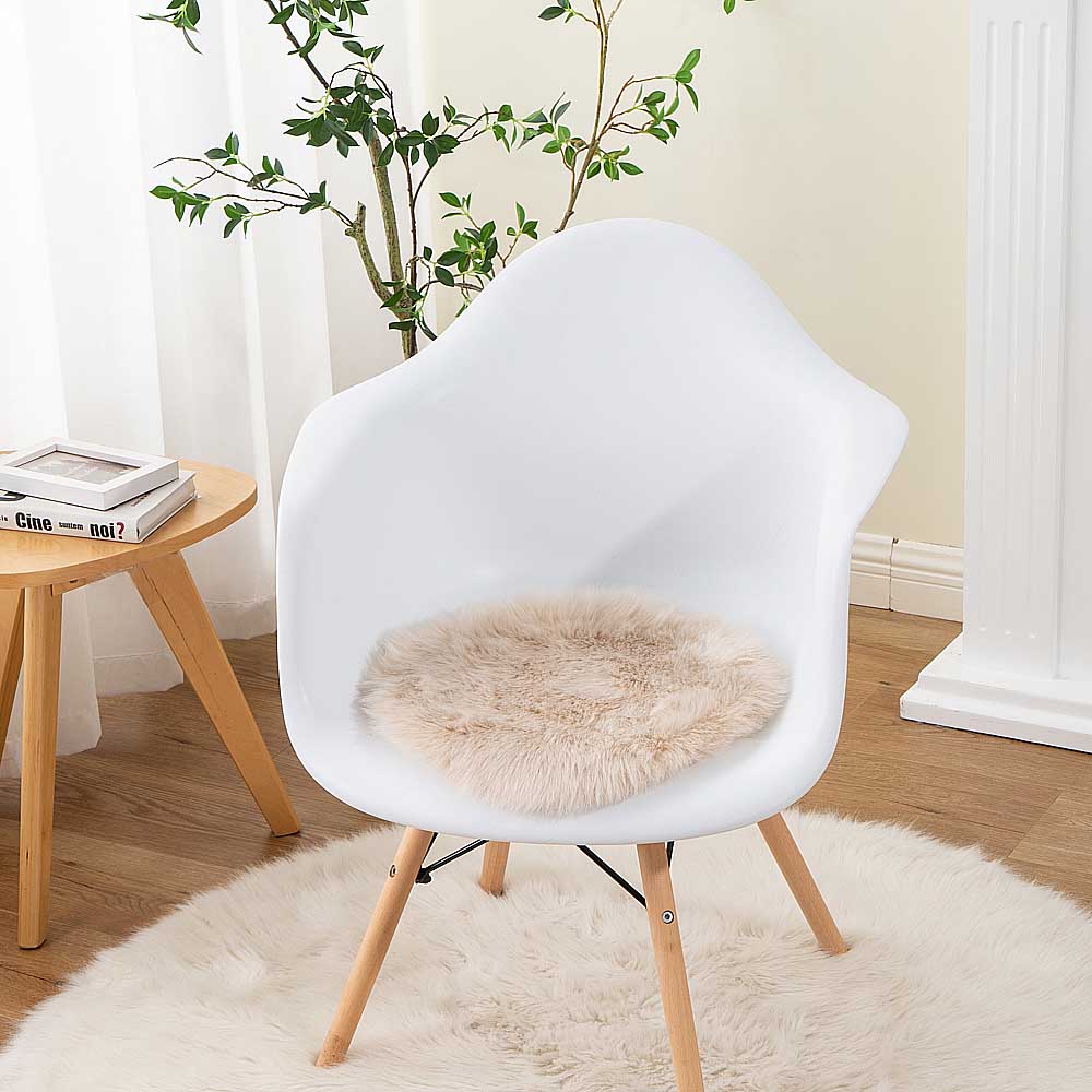 Faux Fur Fluffy Seat Pad
