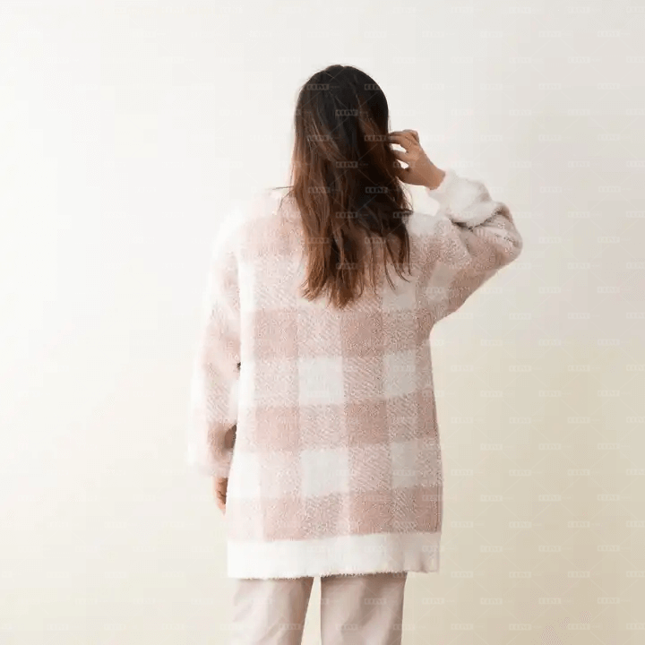Fleece Feather Yarn Nightwear Set 2