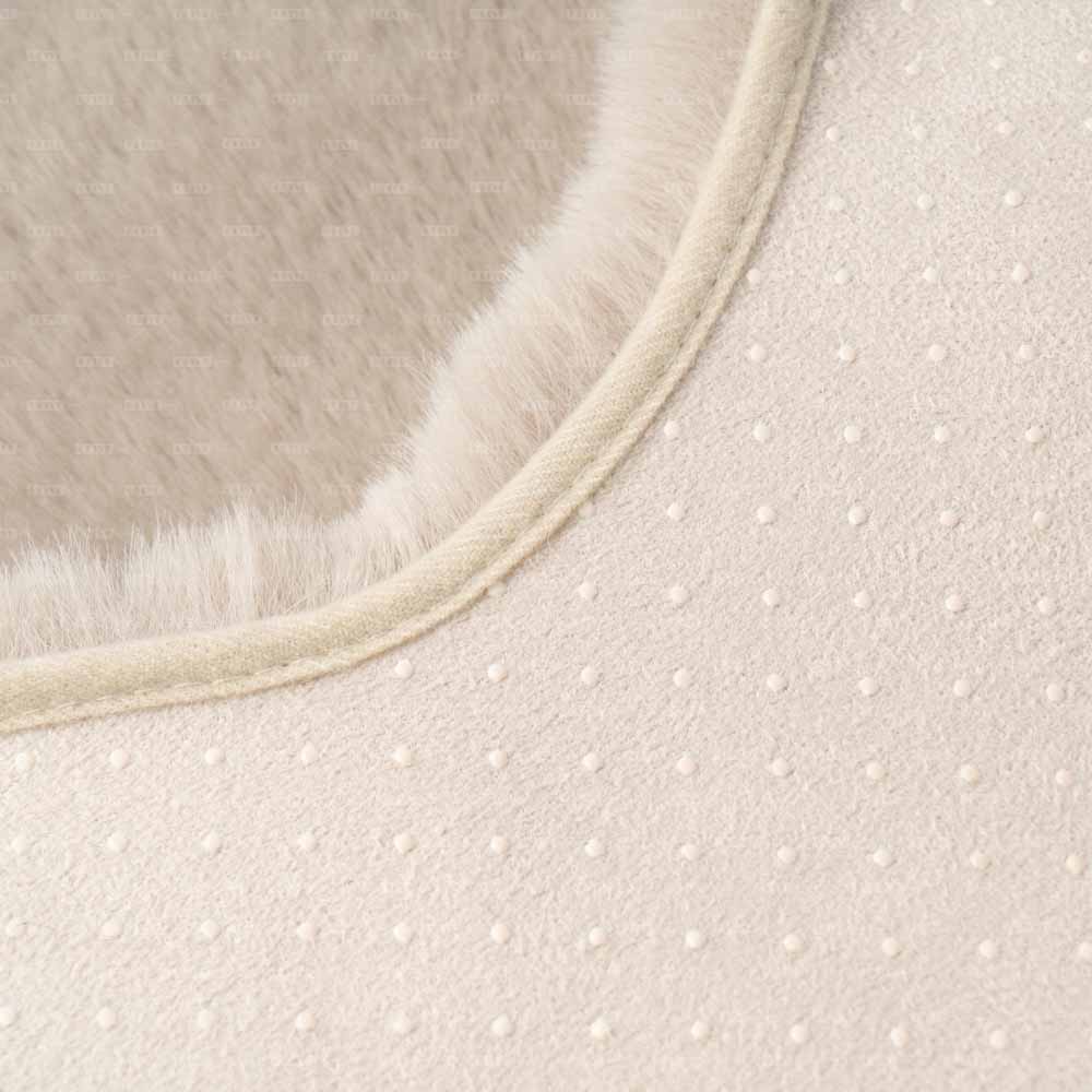 Thick Faux Sheepskin Bedside Rug 3