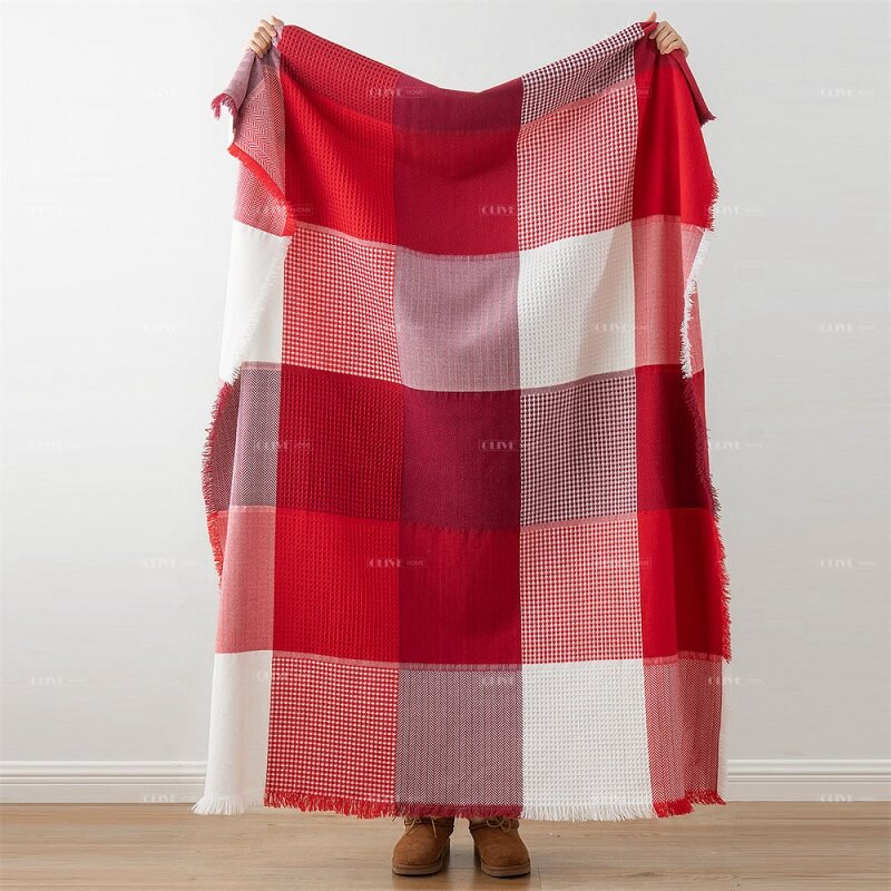 jacquard faux patchwork blanket 3 1