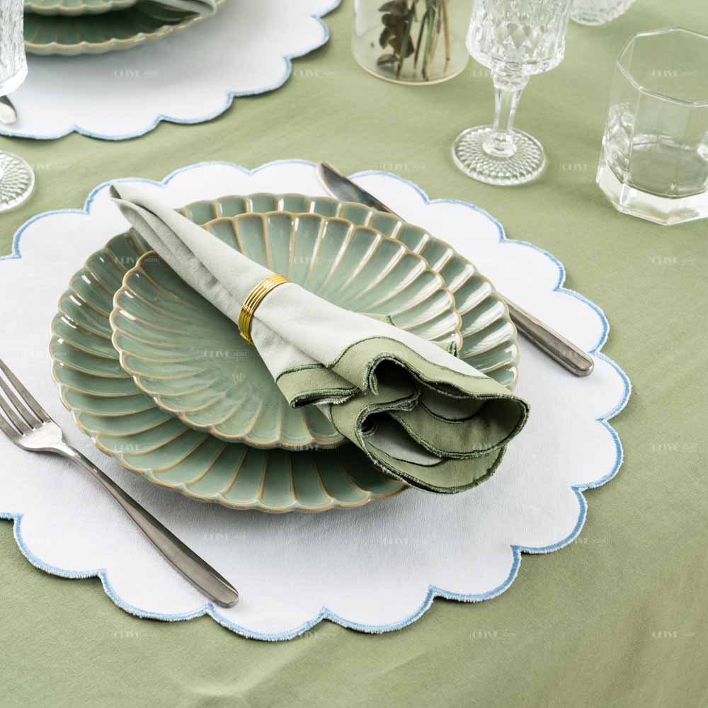 Scallop Tablecloth 8