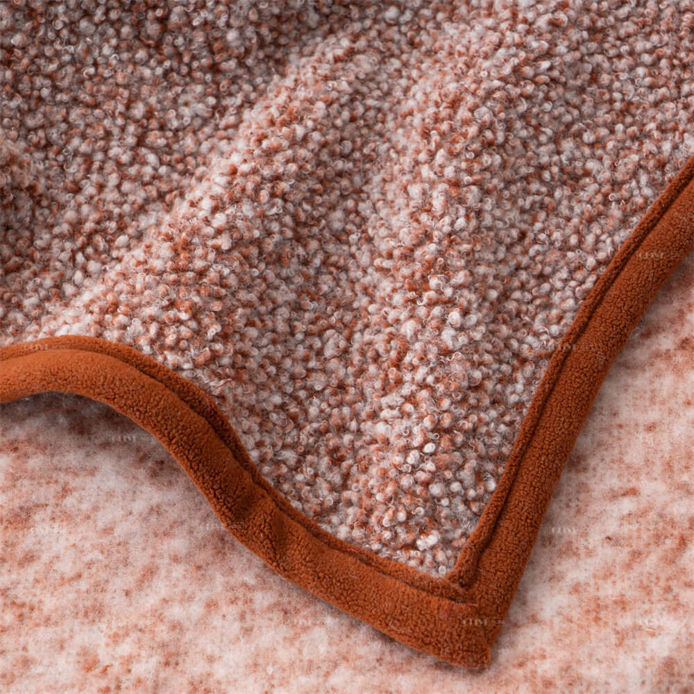 heathered teddy fleece blanket 2 1