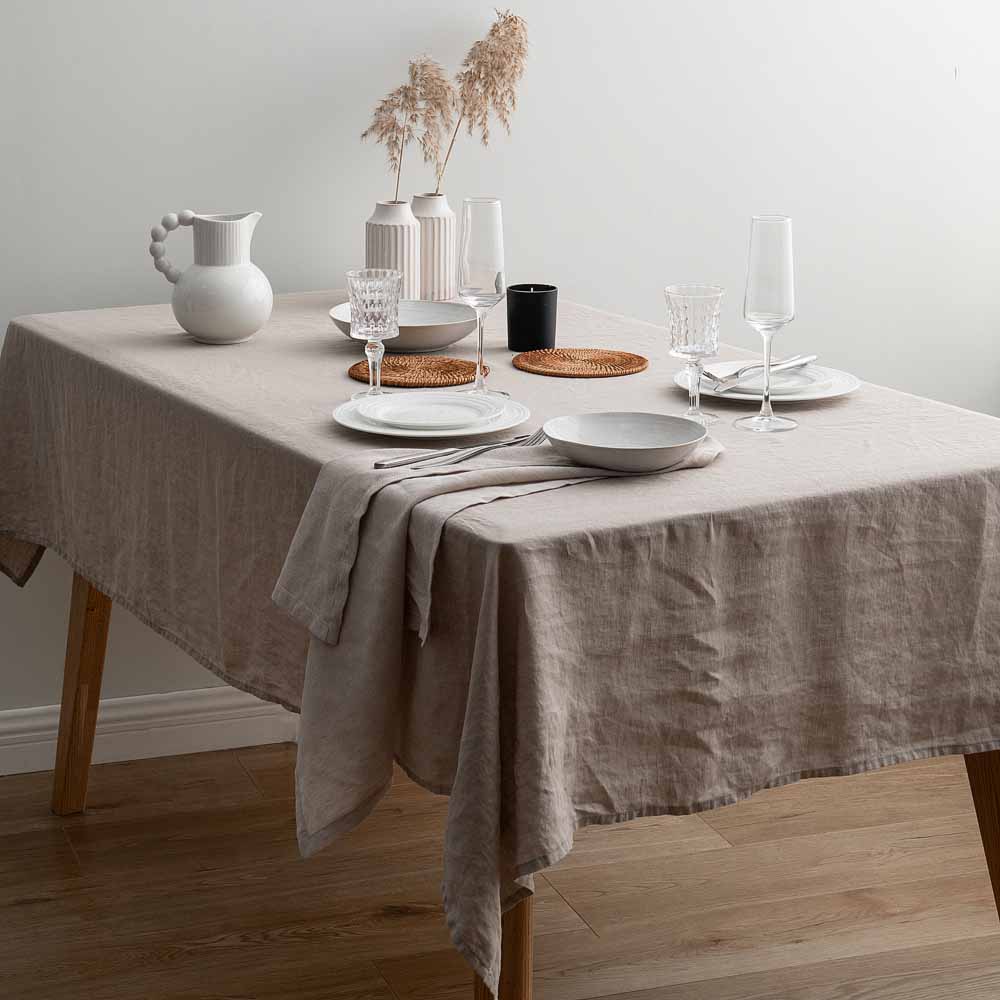 Linen Tablecloth 16
