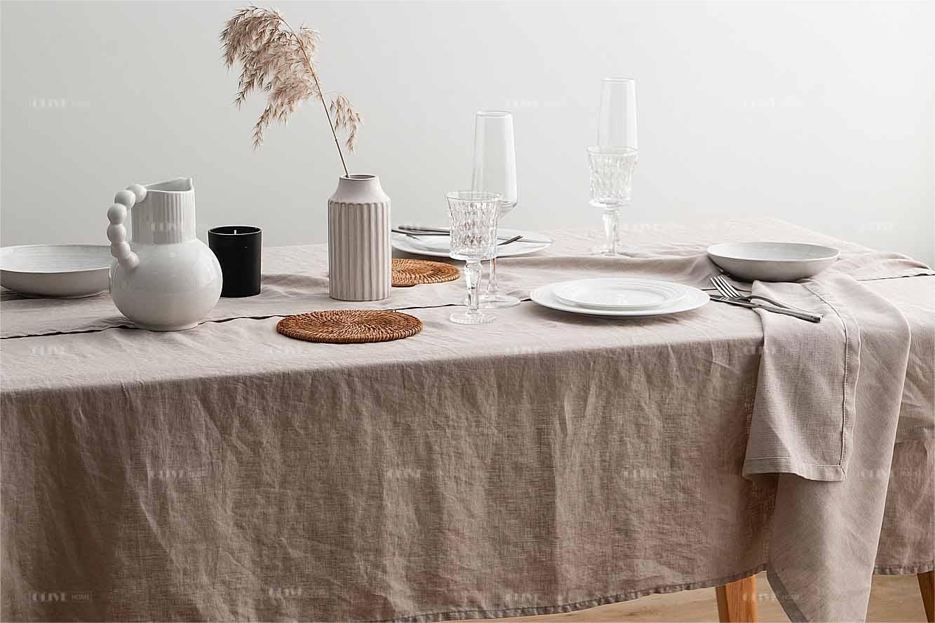 Linen Tablecloth 6 1