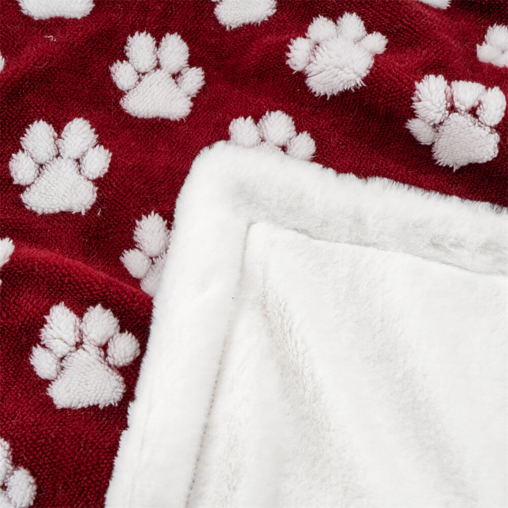 jacquard fleece pet blanket 3 1