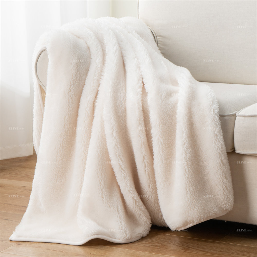 wool like faux fur blanket 1