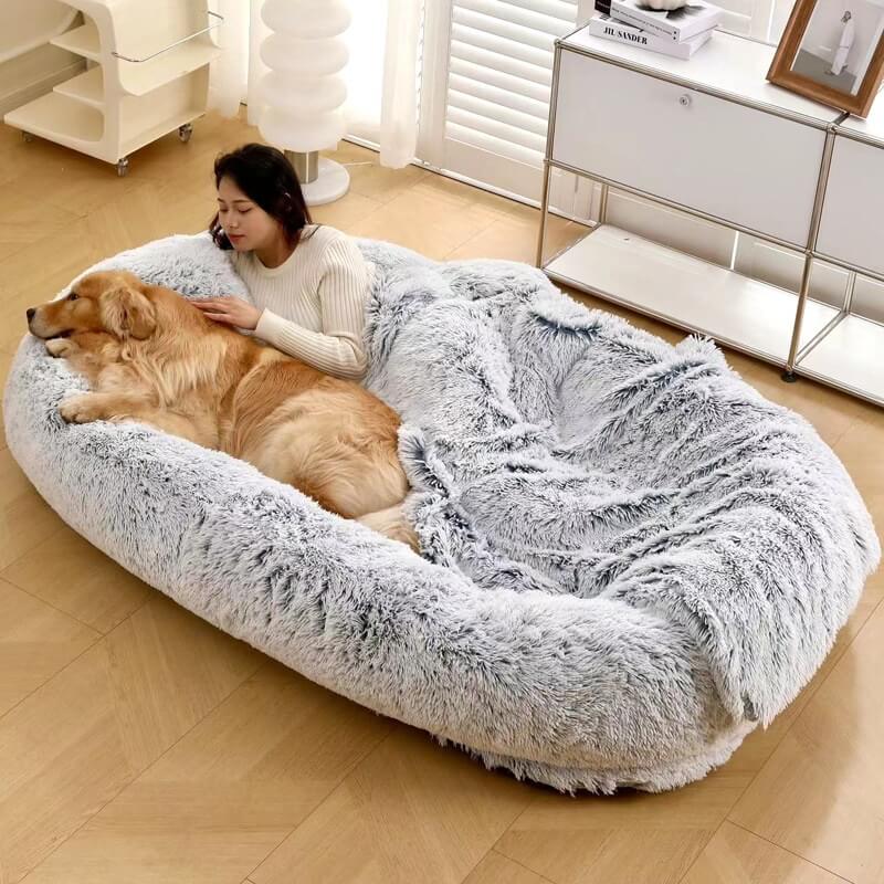Large Human Dog Bed for Adult and Pets