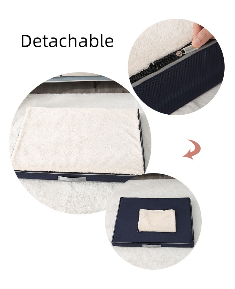 Washable Dog Bed Mat Dog Crate Pad Mattress 2 1