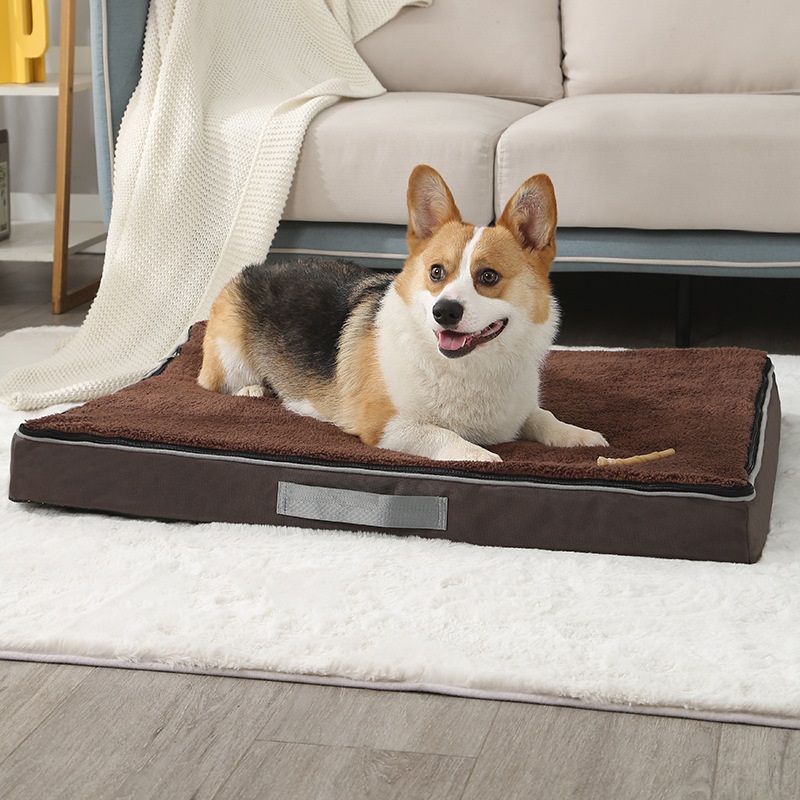 Washable Dog Bed Mat Dog Crate Pad Mattress 4