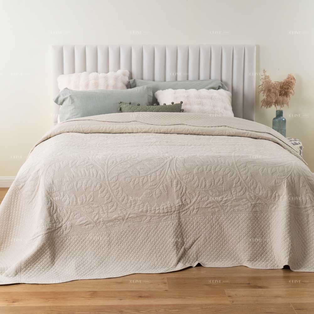 Beige cotton quilt 1