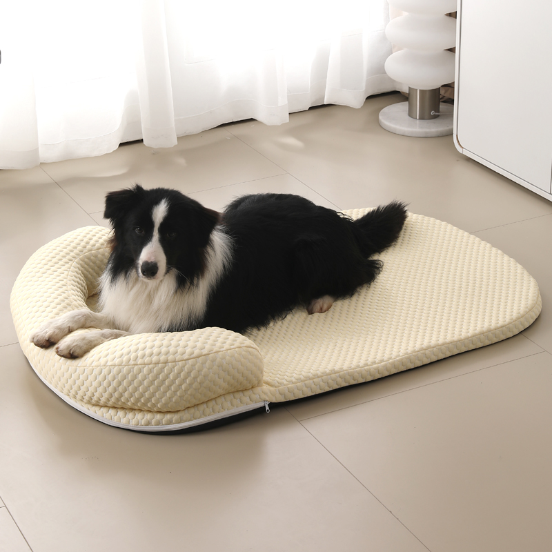 Breathable Cotton Summer Cooling Pet Bed Mat Chill Pad Nest Bed 1