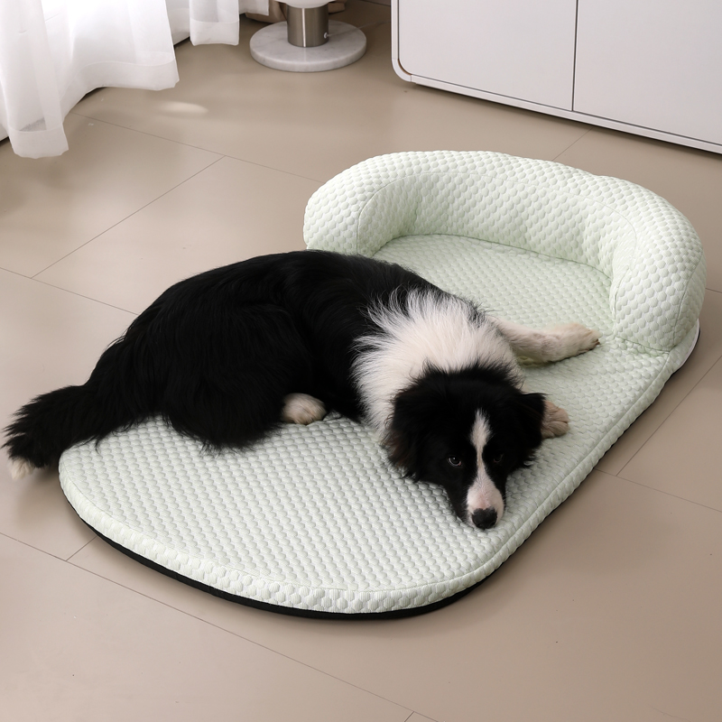 Breathable Cotton Summer Cooling Pet Bed Mat Chill Pad Nest Bed 3