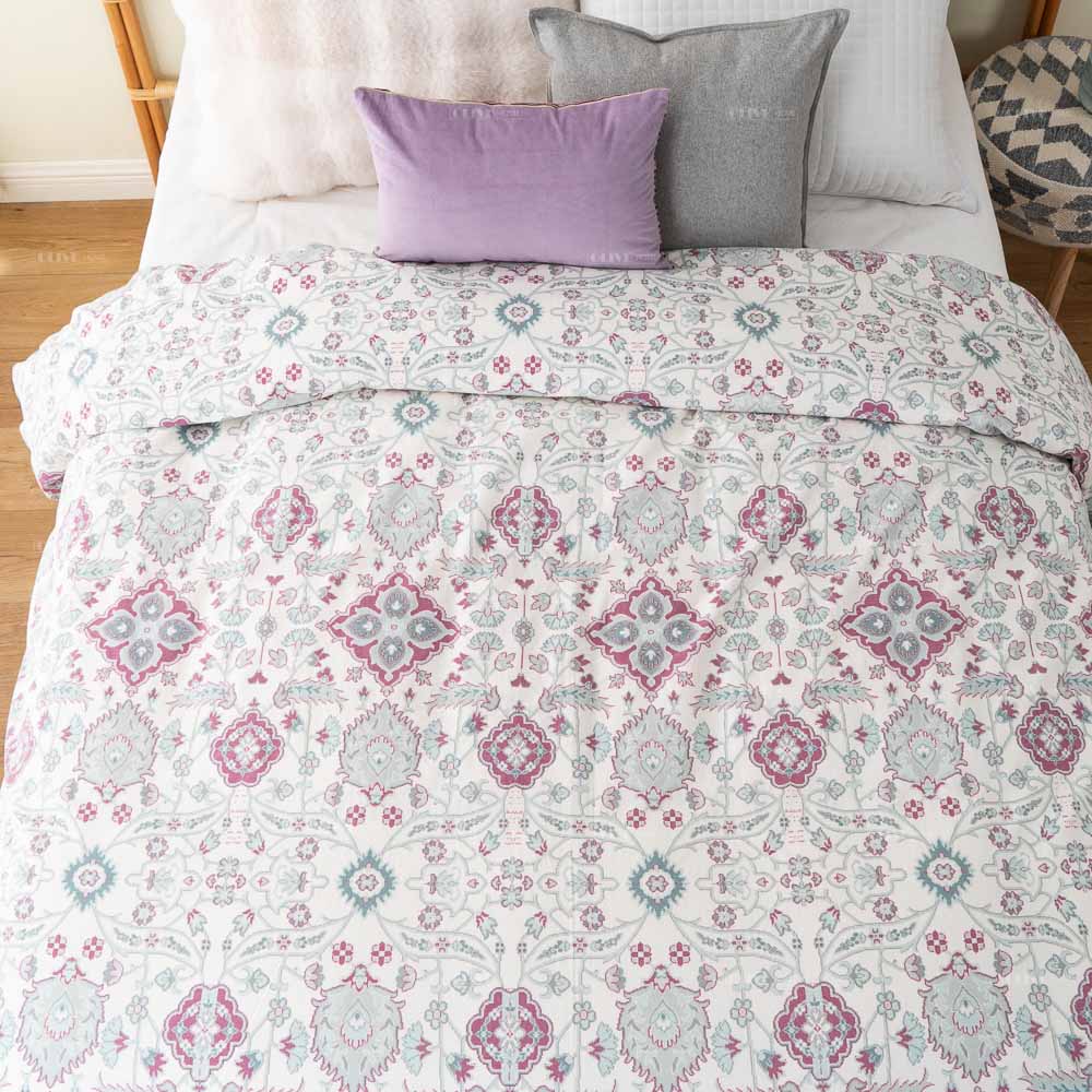 Print Lilac duvet cover set 7