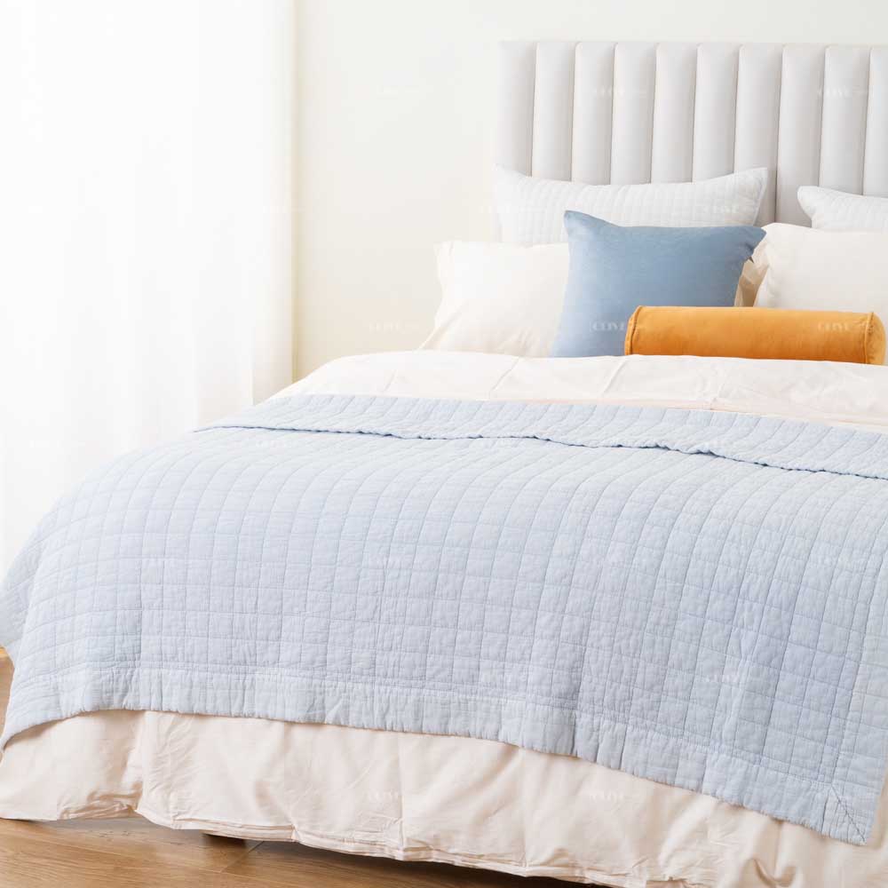 Stone washed cotton quilt 2