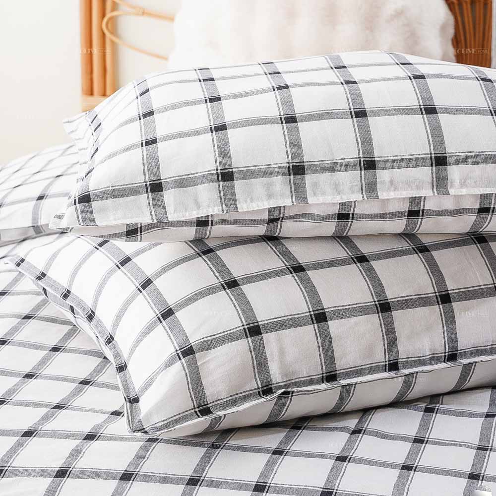 buffalo plaid duvet cover set 8