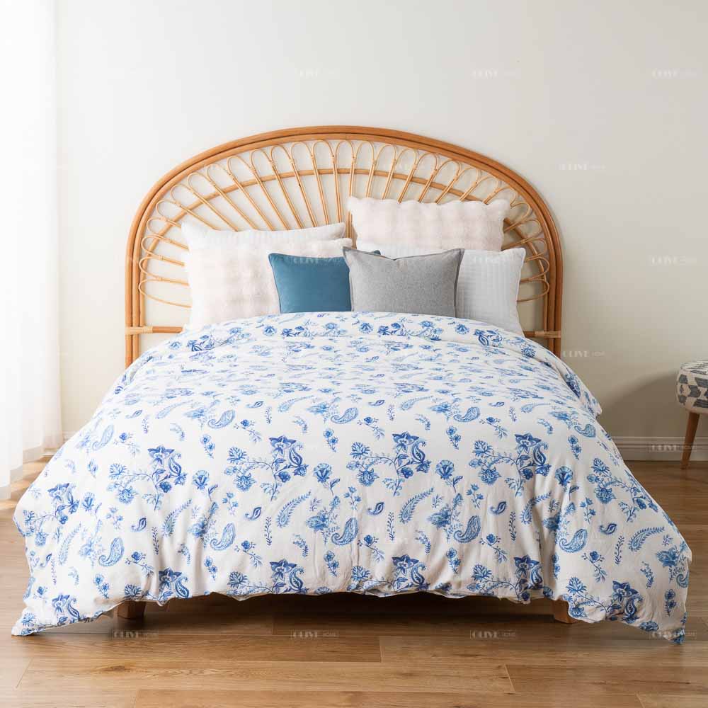 linen cotton duvet cover set 1