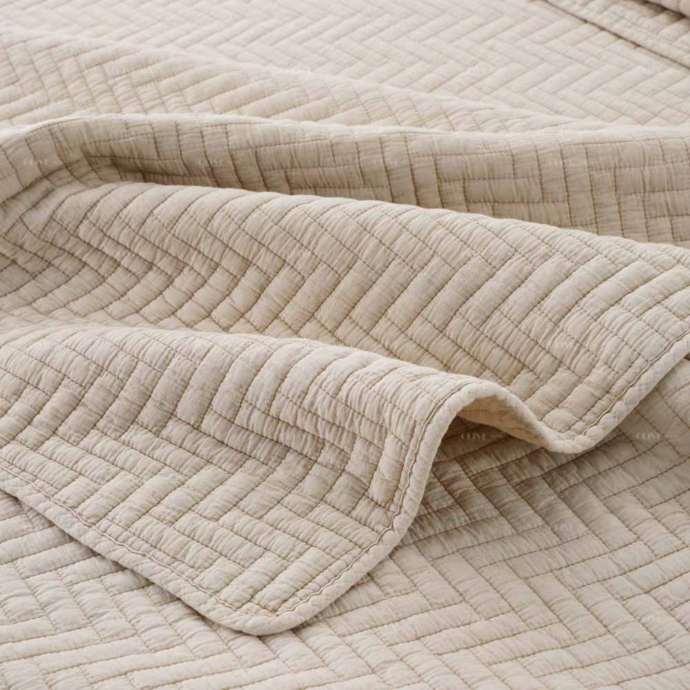 Beige Cotton Quilt 4