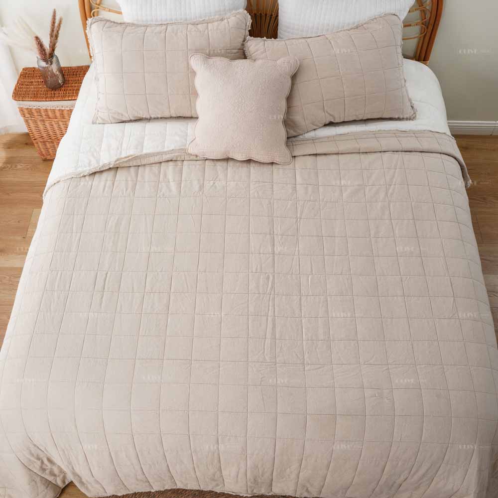 Cotton linen quilt 9