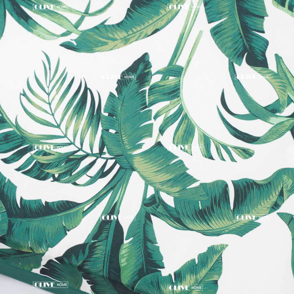 Jungle Print Waterproof Long Bench Cushion 4