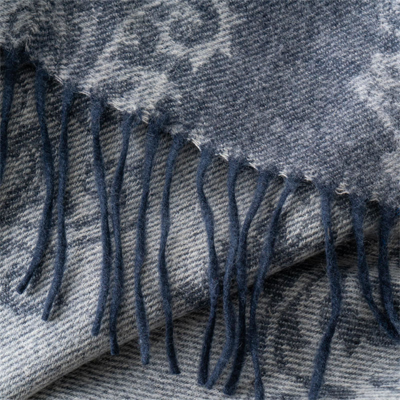 jacquard wool blanket 1