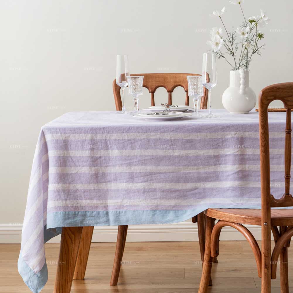 Outline Linen Tablecloth 2