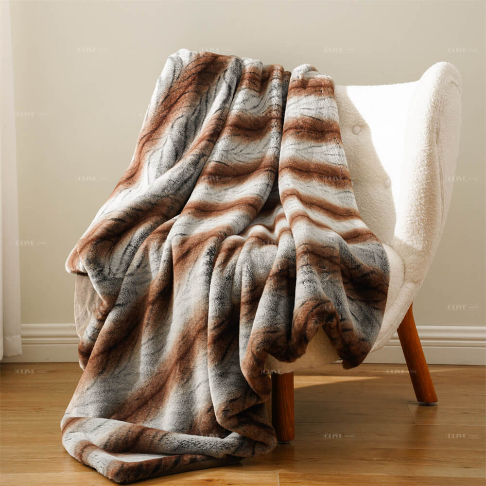 faux rabbit fur blanket 1