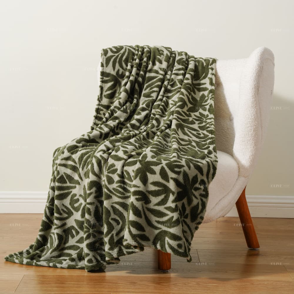 Jacquard Flannel Fleece Blanket 1