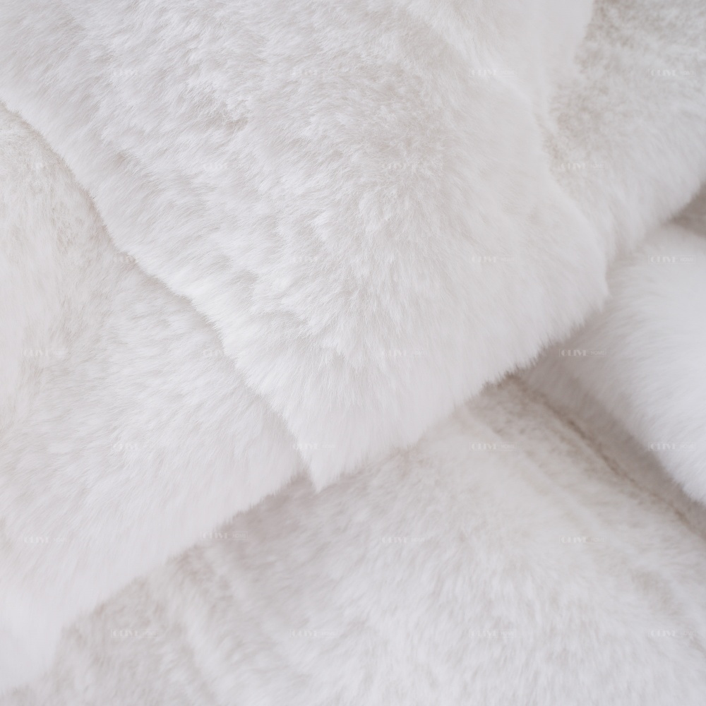 excess double sided textured faux fur blanket 2