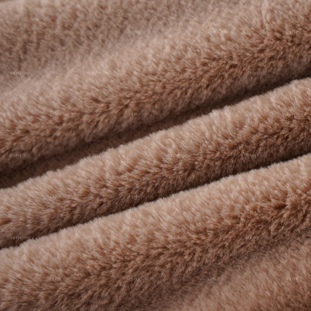 excess solid faux fur blanket 4
