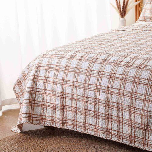 cotton print bedspread 6