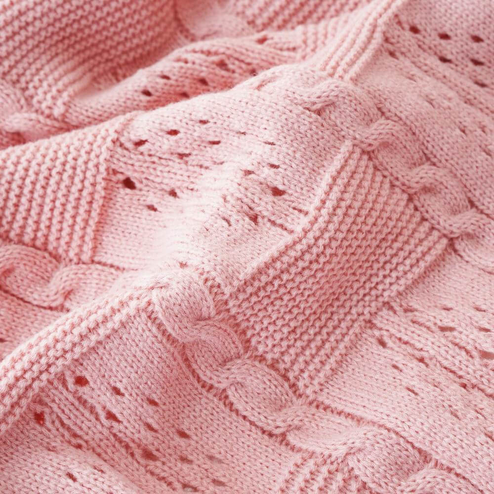 Soft Fancy Knit Cotton Baby Blanket 2