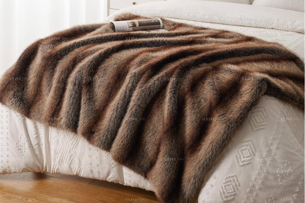 faux fox fur blanket 8