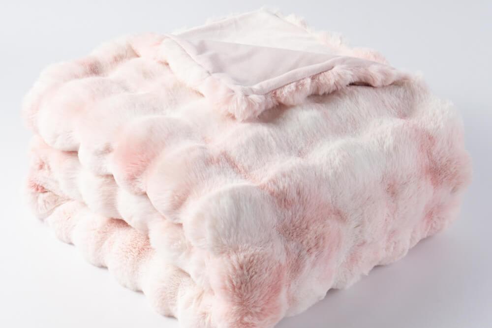 tie dye bubble minky blanket 6