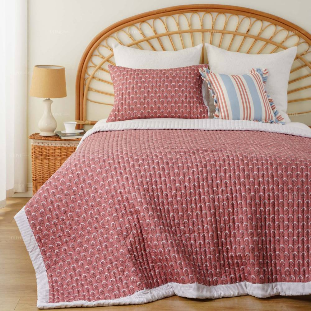 Printed brushed microfiber bedspread 2 Printed brushed microfiber bedspread 2