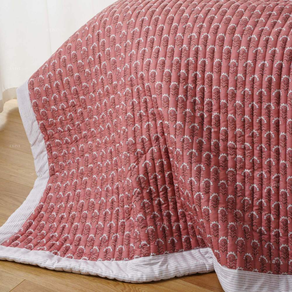 Printed brushed microfiber bedspread 4 Printed brushed microfiber bedspread 4