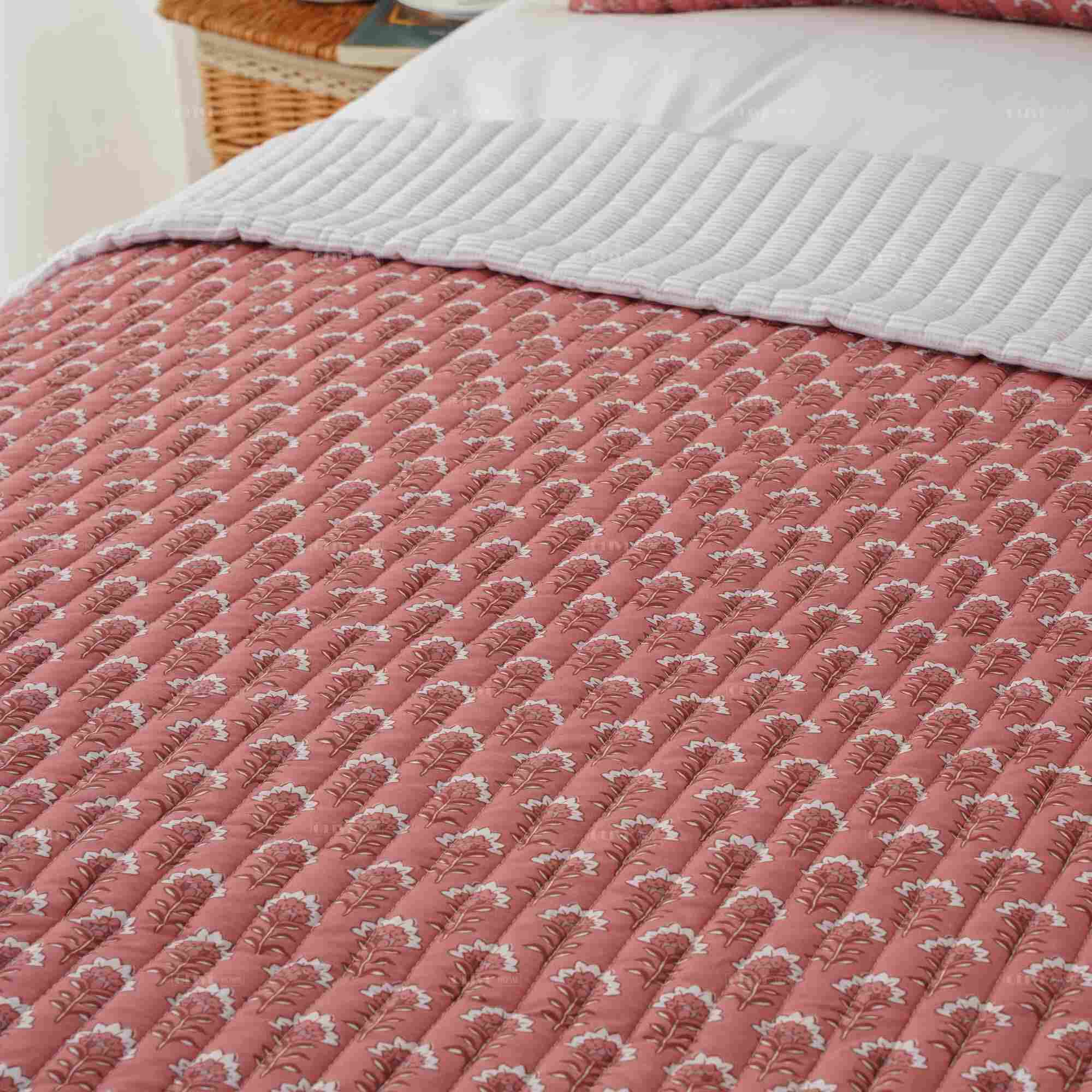 Printed brushed microfiber bedspread 7 Printed brushed microfiber bedspread 7