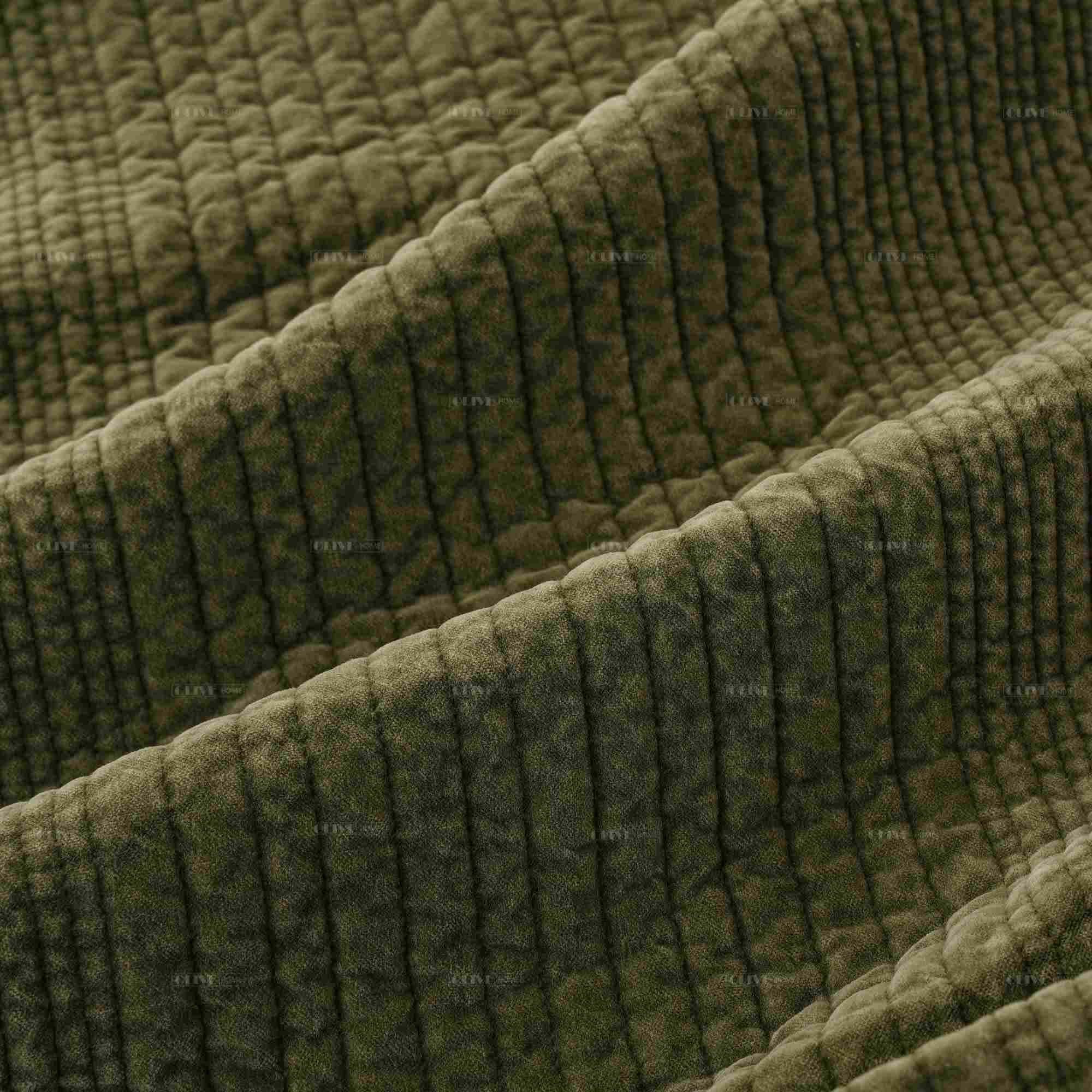 Cotton velvet quilted bedspread 14 Cotton velvet quilted bedspread 14