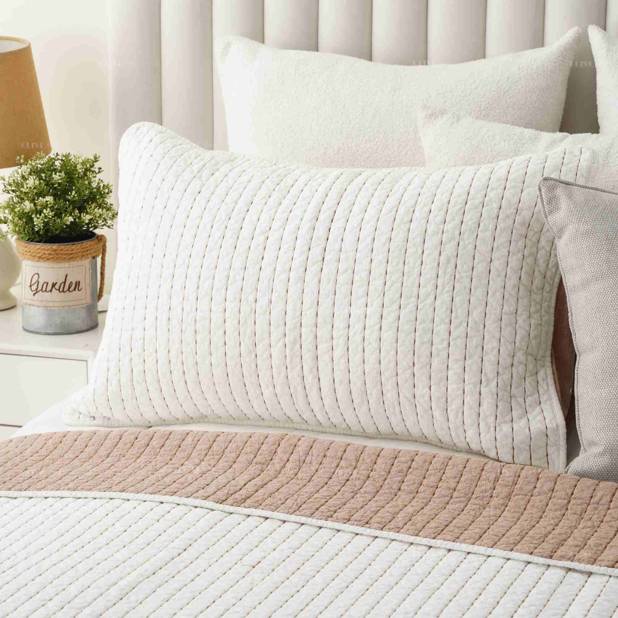 Reversible Cotton Quilted Bedspread 2